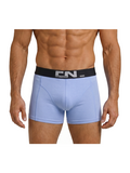 COTTONIL Men's Cotton CN Boxer Briefs - L.Blue