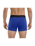 COTTONIL Men's Cotton CN Boxer Briefs - Mid Blue