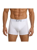 COTTONIL Men's Cotton CN Boxer Briefs - White