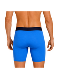 COTTONIL Men's Cotton CN Long Boxer Briefs - Blue