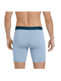 COTTONIL Men's Cotton CN Long Boxer Briefs - L.Blue