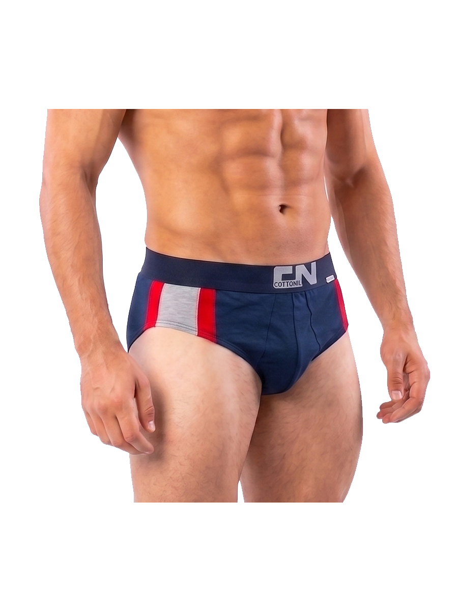 COTTONIL Men's Cotton CN Briefs - Dark Colors