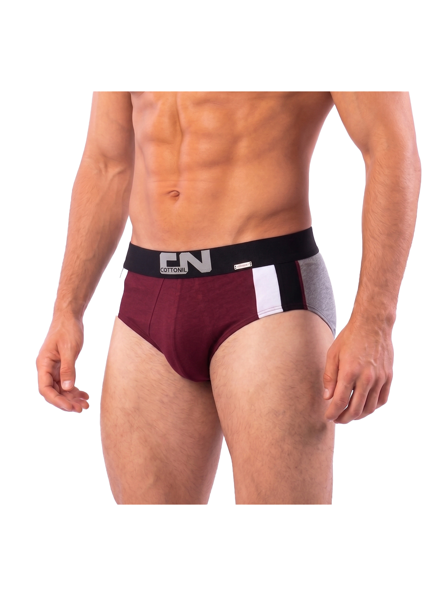 COTTONIL Men's Cotton CN Briefs - Dark Colors