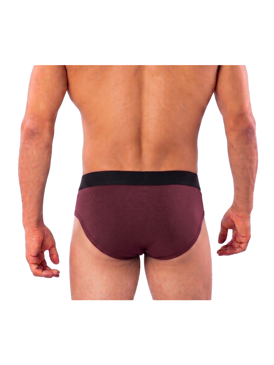 COTTONIL Men's Cotton CN Briefs - Dark Colors