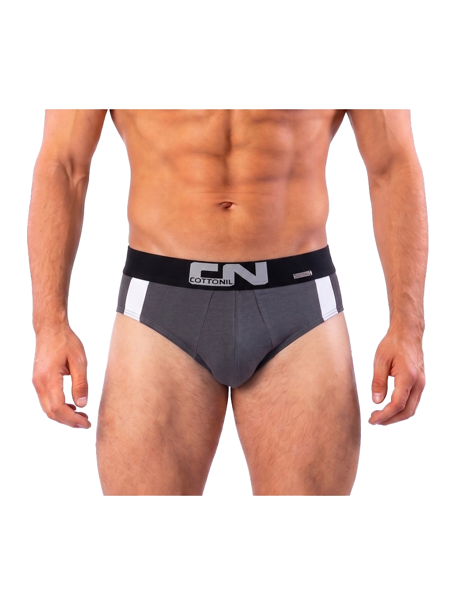 COTTONIL Men's Cotton CN Briefs - Dark Colors
