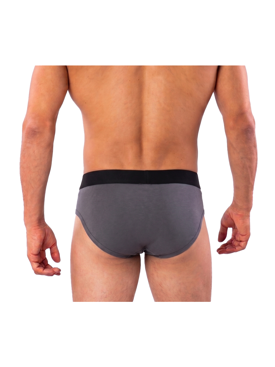 COTTONIL Men's Cotton CN Briefs - Dark Colors