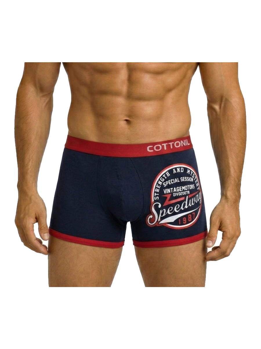 COTTONIL Men's Cotton Turbo Boxer Briefs - Assorted Colors