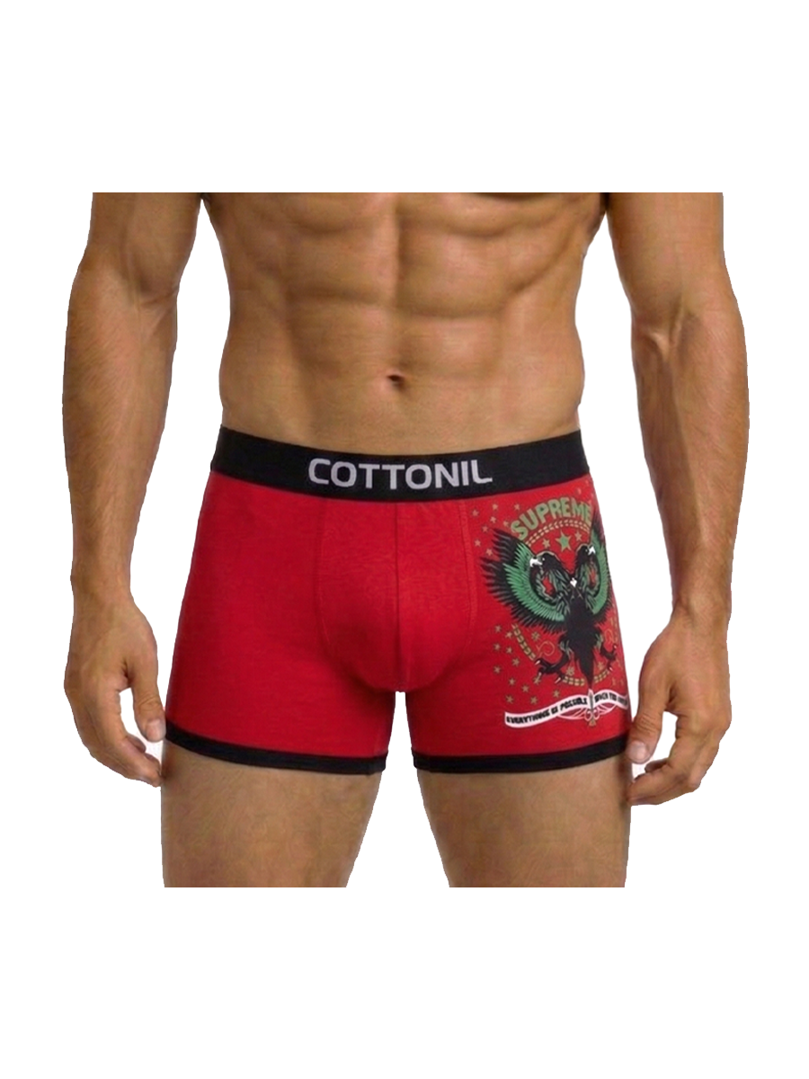 COTTONIL Men's Cotton Turbo Boxer Briefs - Assorted Colors