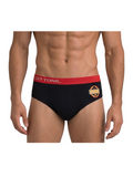 COTTONIL Men's Cotton Relax Briefs - Dark Colors