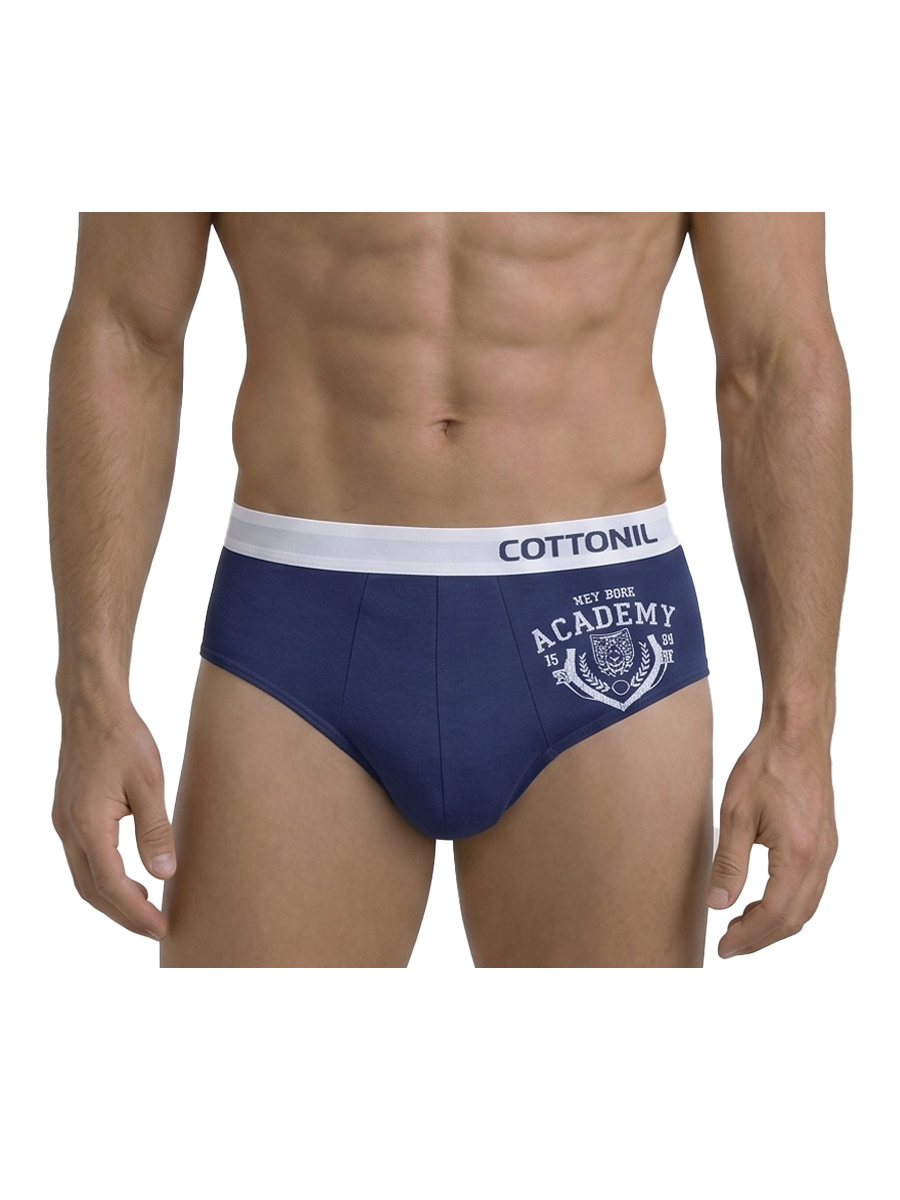 COTTONIL Men's Cotton Relax Briefs - Dark Colors