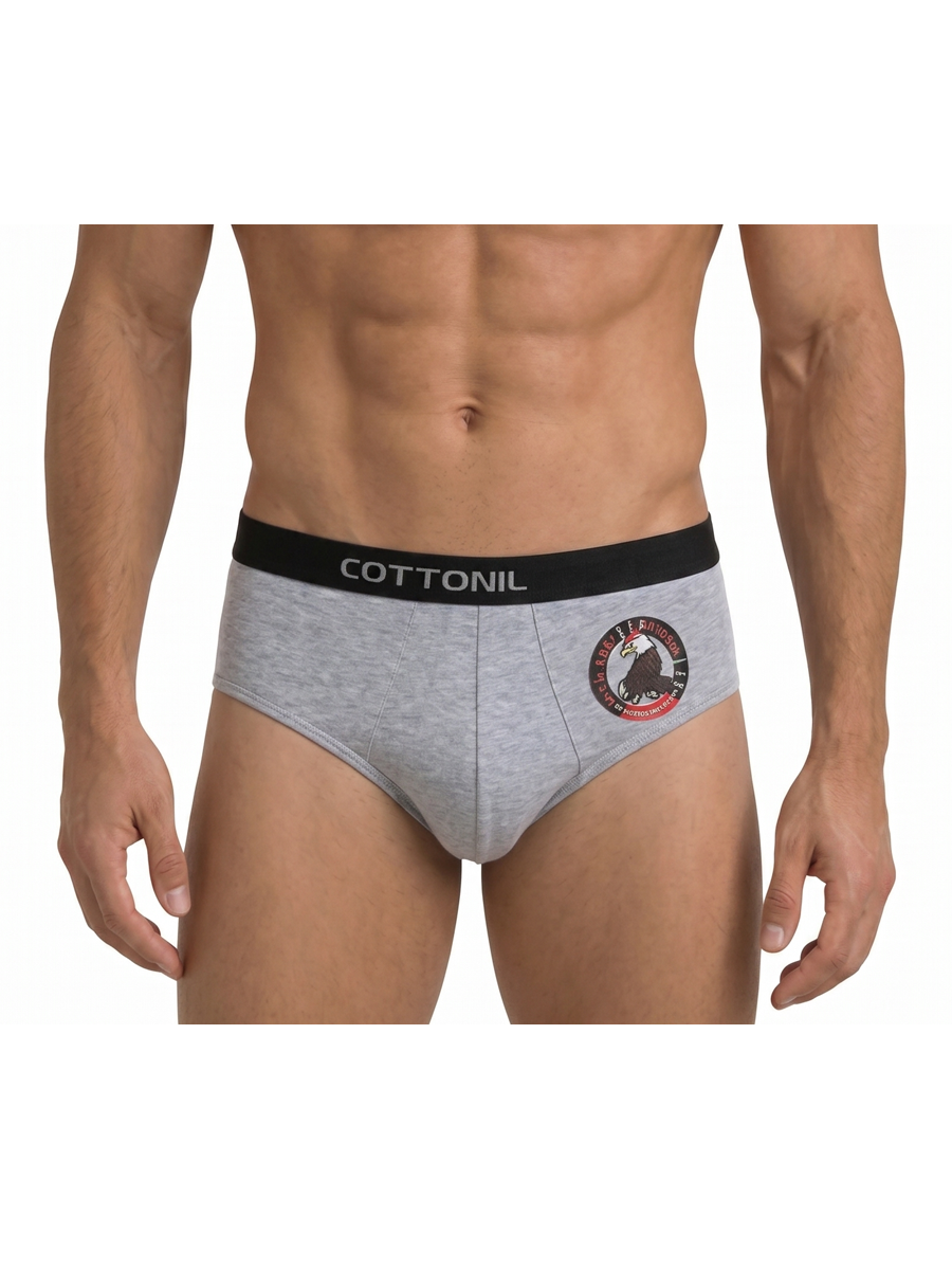 COTTONIL Men's Cotton Relax Briefs - Light Colors