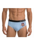 COTTONIL Men's Cotton Relax Briefs - Light Colors