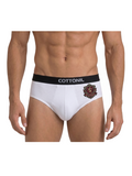 COTTONIL Men's Cotton Relax Briefs - Light Colors