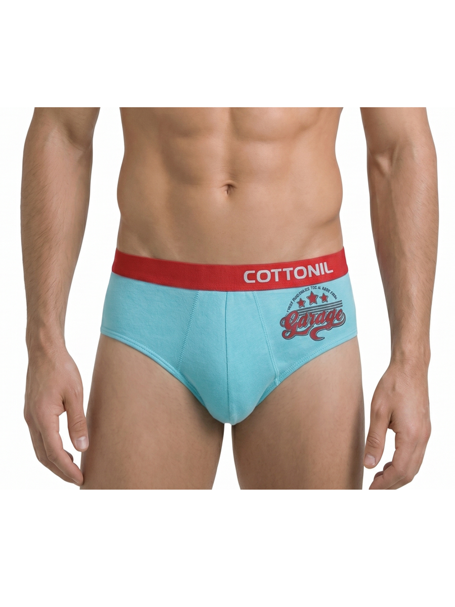 COTTONIL Men's Cotton Relax Briefs - Light Colors