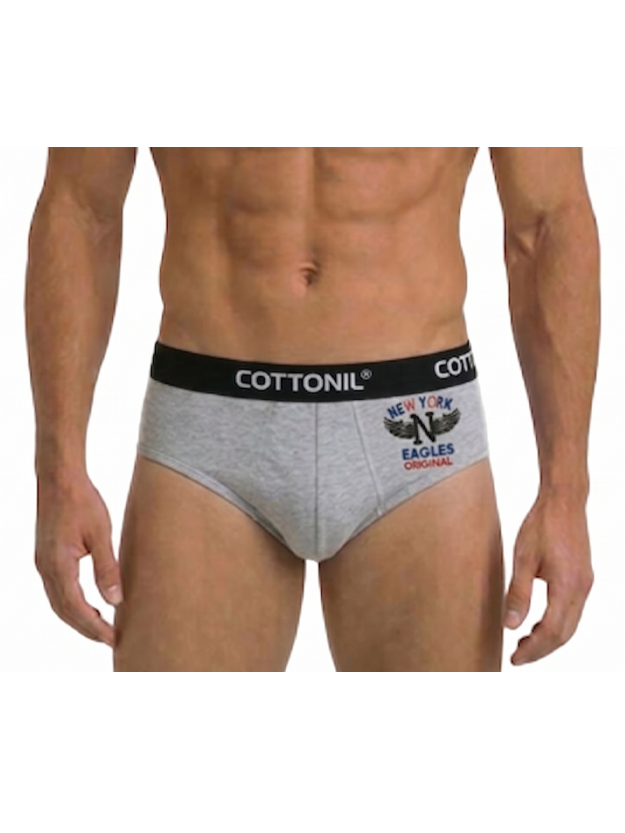 COTTONIL Men's Cotton Relax Briefs - Light Colors