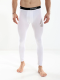COTTONIL Men's Cotton Relax Thermal Bottom - White