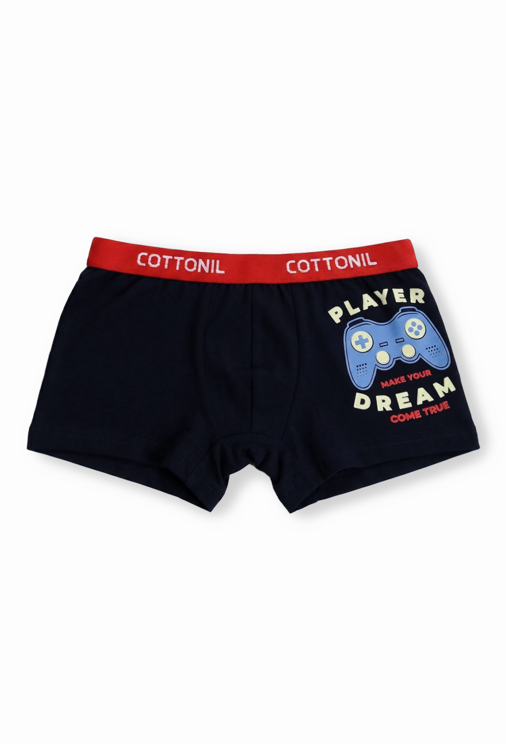 COTTONIL Babies Cotton Turbo Boxer Briefs - Black