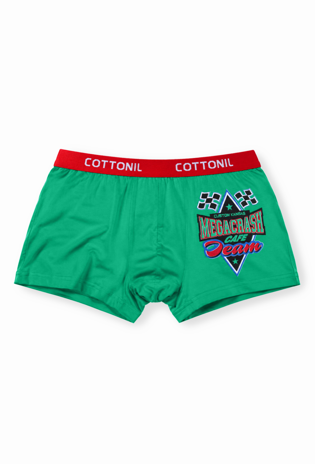 COTTONIL Babies Cotton Turbo Boxer Briefs - Green