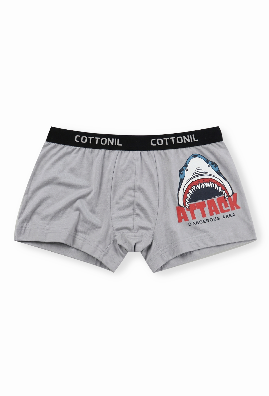 COTTONIL Babies Cotton Turbo Boxer Briefs - Grey