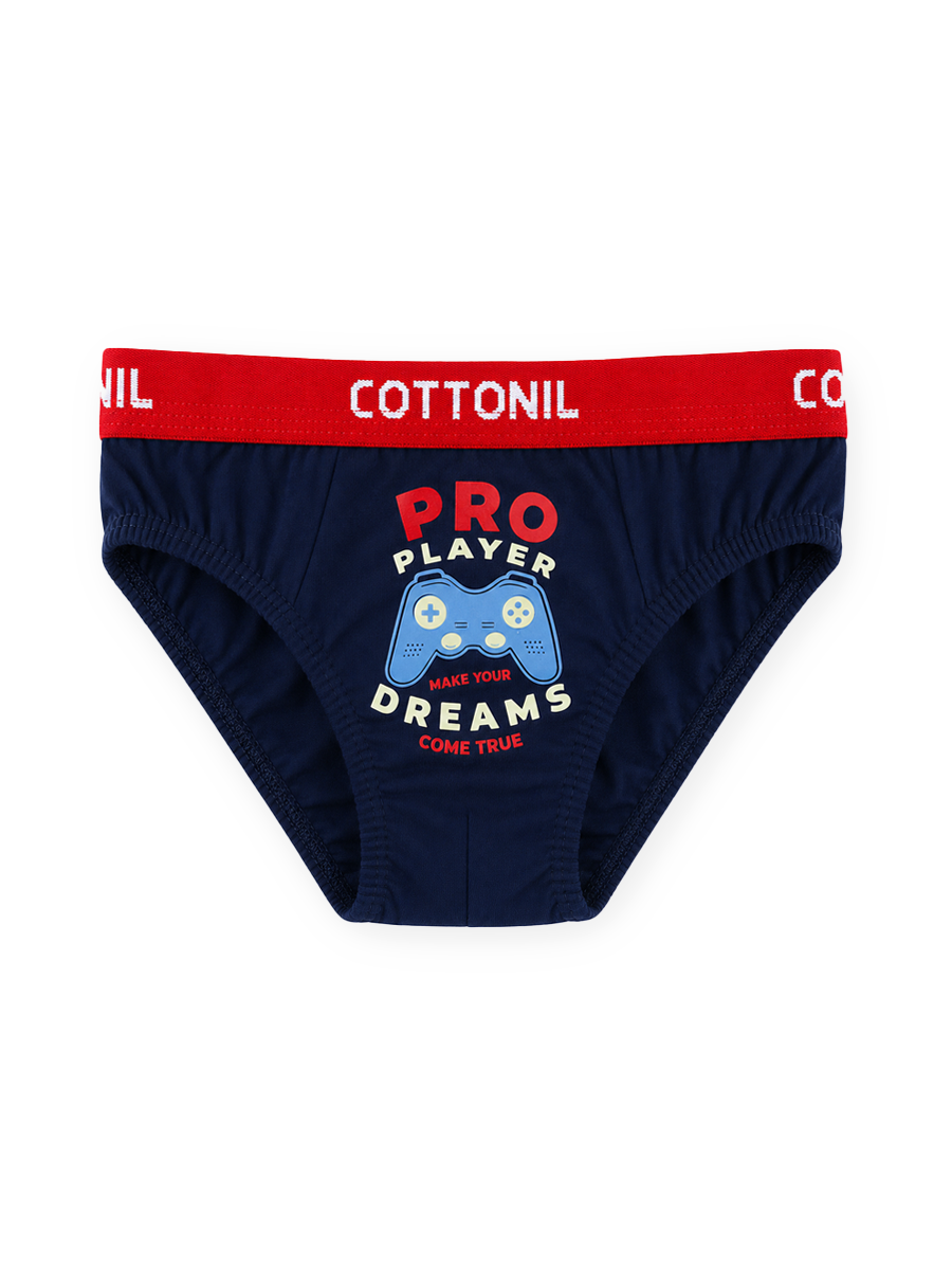 COTTONIL Babies Cotton Turbo Briefs - Black
