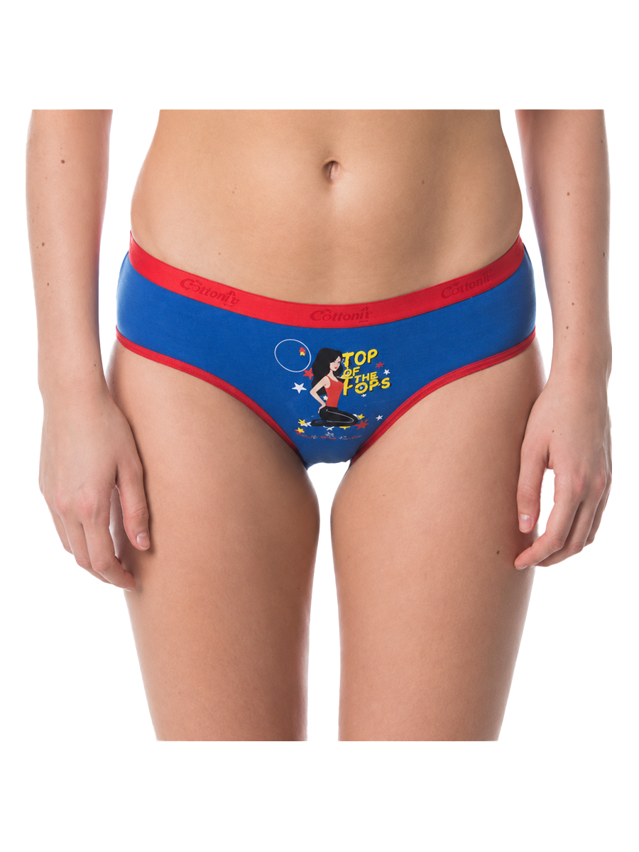 COTTONIL Women's Cotton Candy Bikini Briefs - Assorted Colors