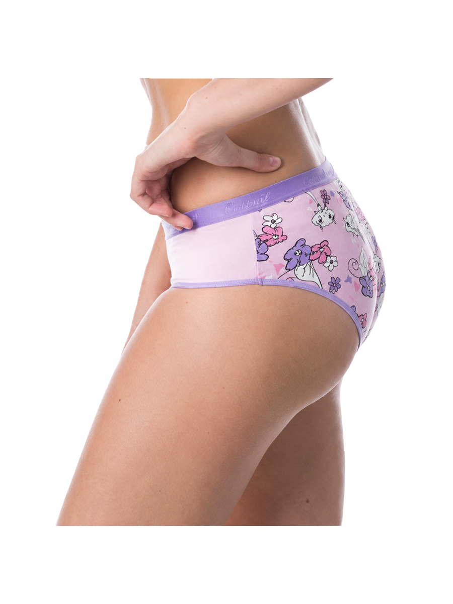 COTTONIL Women's Cotton Candy Bikini Briefs - Assorted Colors