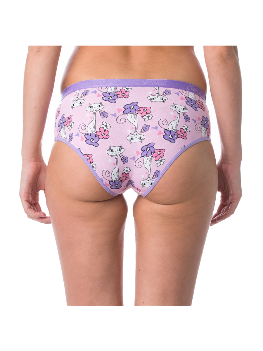 COTTONIL Women's Cotton Candy Bikini Briefs - Assorted Colors