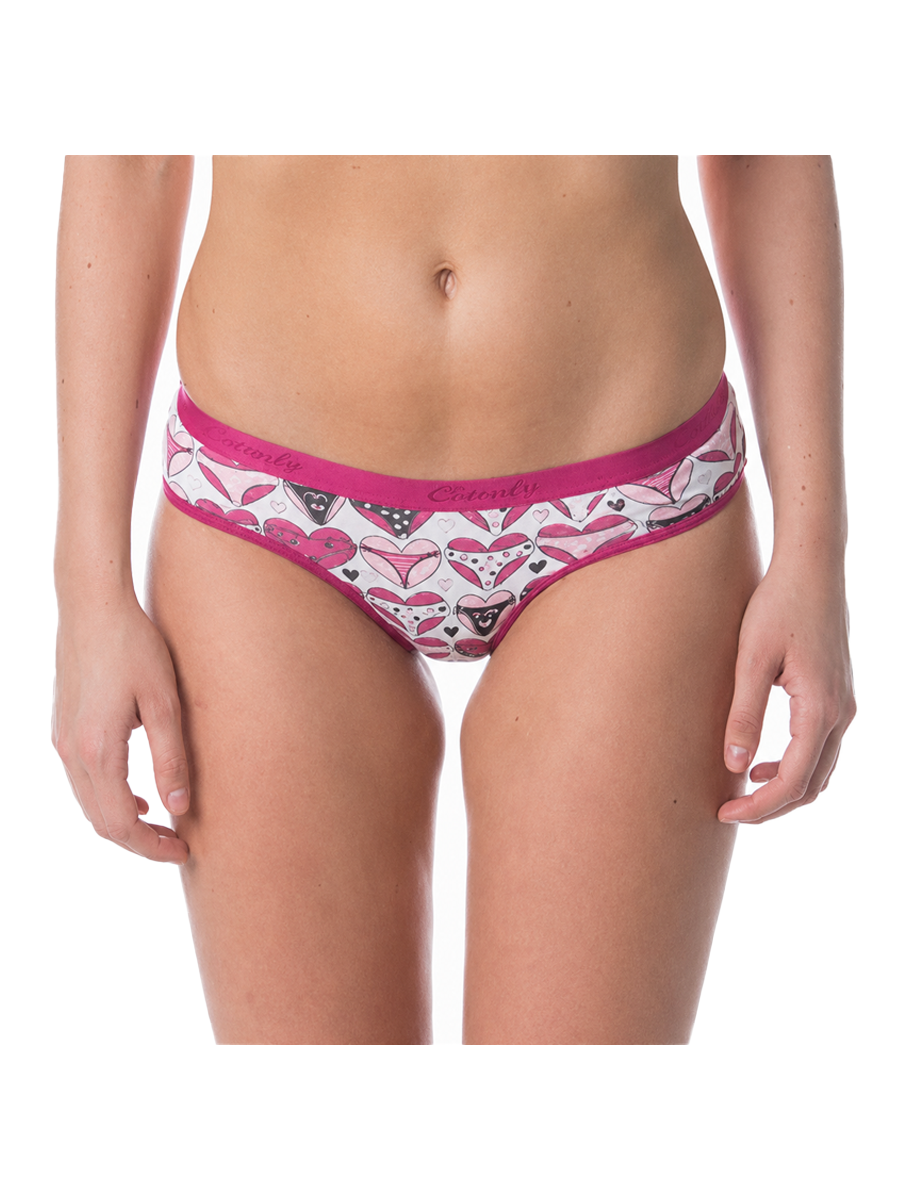 COTTONIL Women's Cotton Candy Bikini Briefs - Assorted Colors