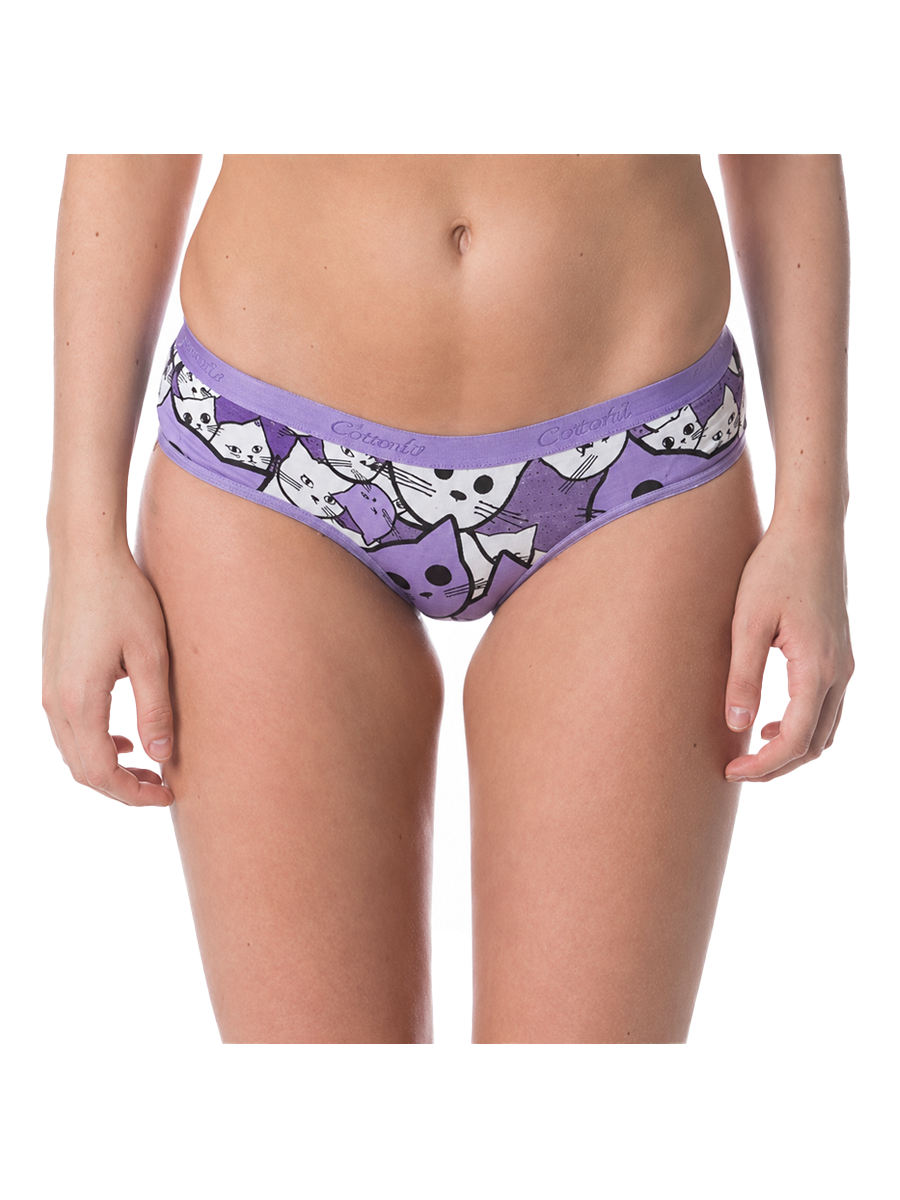 COTTONIL Women's Cotton Candy Bikini Briefs - Assorted Colors