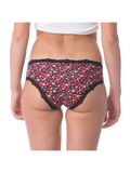 COTTONIL Women's Cotton Candy Love Lace Bikini Briefs - Assorted Colors
