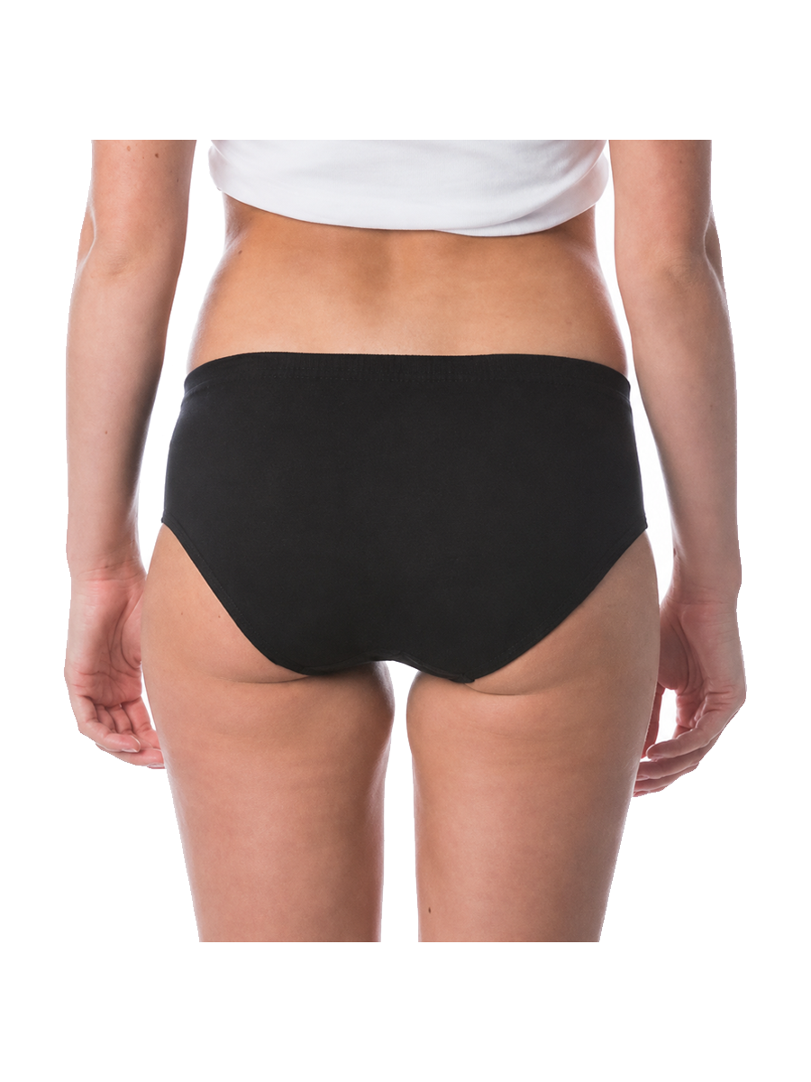 COTTONIL Women's Cotton Vega Culottes Briefs - Black