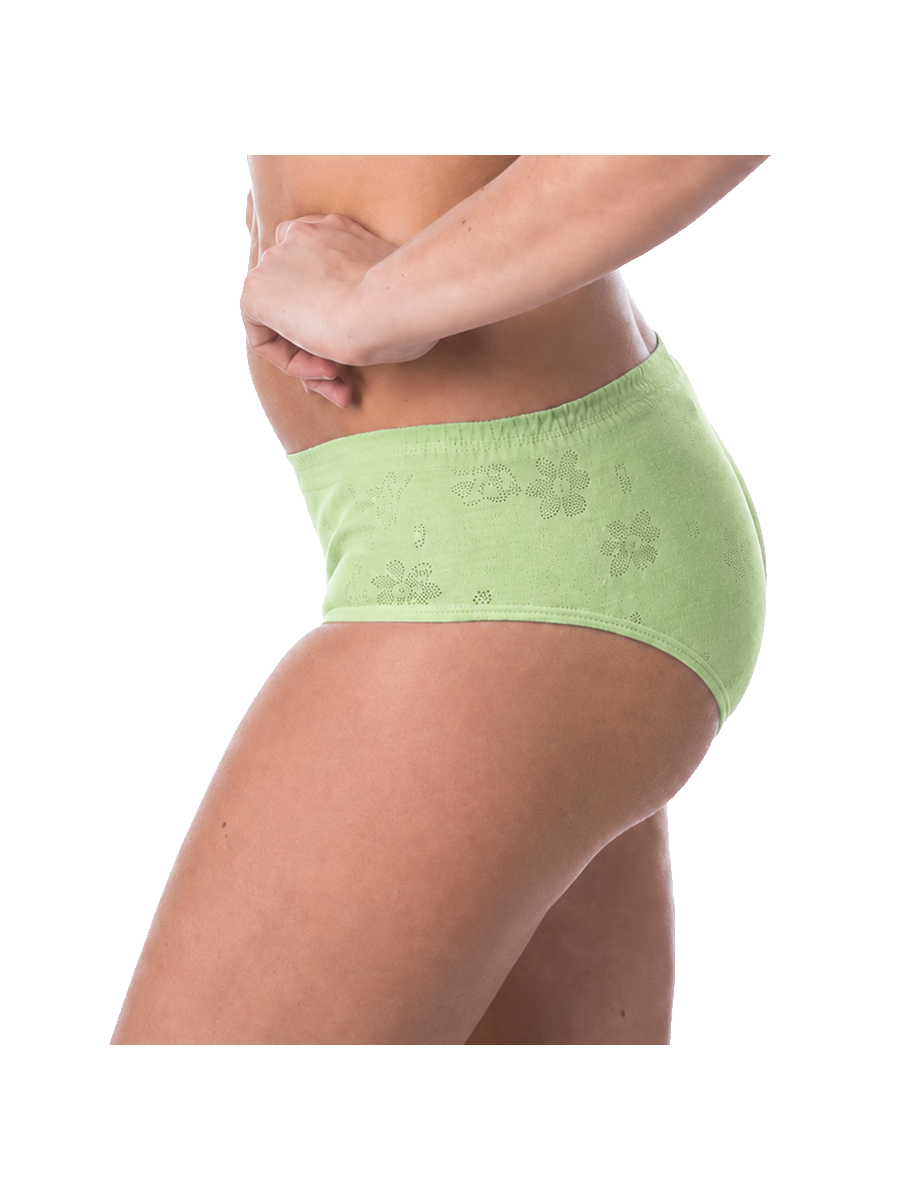 COTTONIL Women's Cotton Vega Culottes Briefs - Mint Green