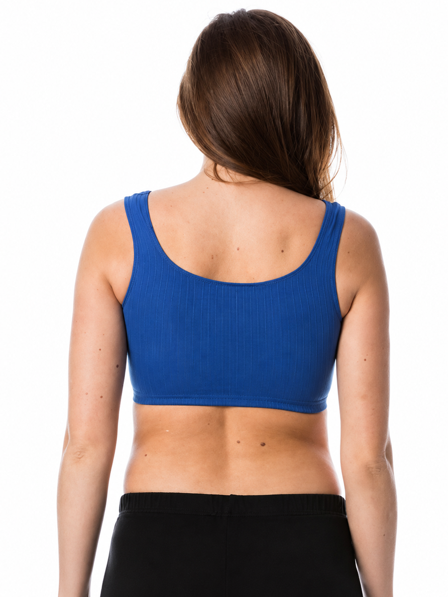 COTTONIL Women's Vega Soft Bra - Blue