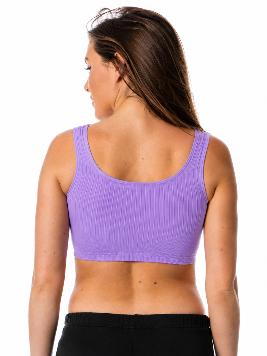 COTTONIL Women's Vega Soft Bra - Purple