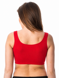 COTTONIL Women's Vega Soft Bra - Red