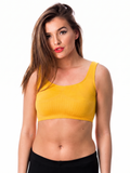 COTTONIL Women's Vega Soft Bra - Yellow