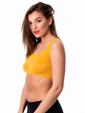 COTTONIL Women's Vega Soft Bra - Yellow