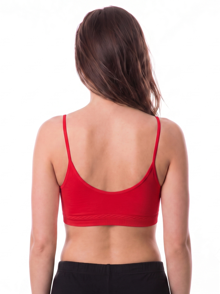 COTTONIL Women's Vega Fire Bra - Red