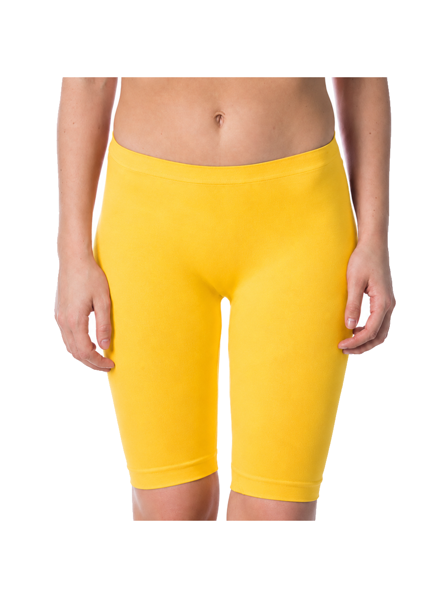 COTTONIL Women's Vega Sport Short Briefs - Yellow