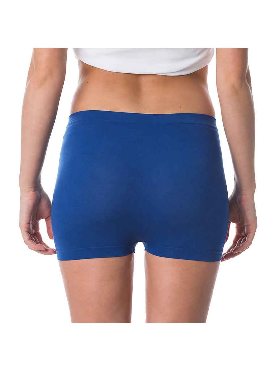 COTTONIL Women's Vega Boyshort Briefs - Blue