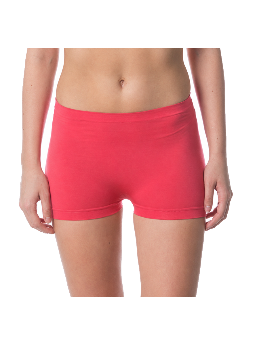COTTONIL Women's Vega Boyshort Briefs - Fuchsia