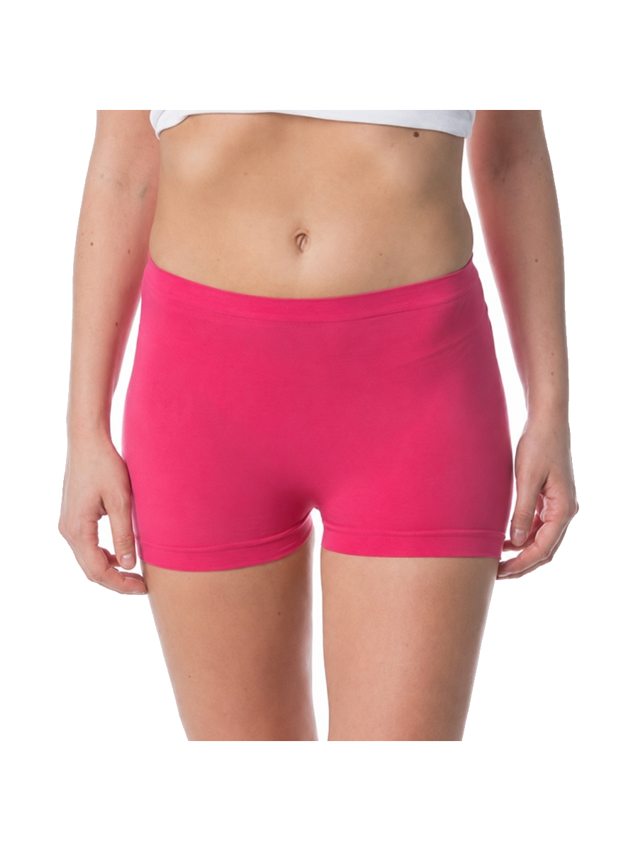 COTTONIL Women's Vega Boyshort Briefs - Pink