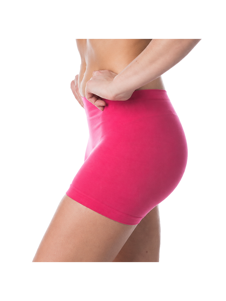 COTTONIL Women's Vega Boyshort Briefs - Pink