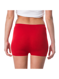 COTTONIL Women's Vega Boyshort Briefs - Red