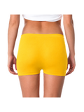 COTTONIL Women's Vega Boyshort Briefs - Yellow
