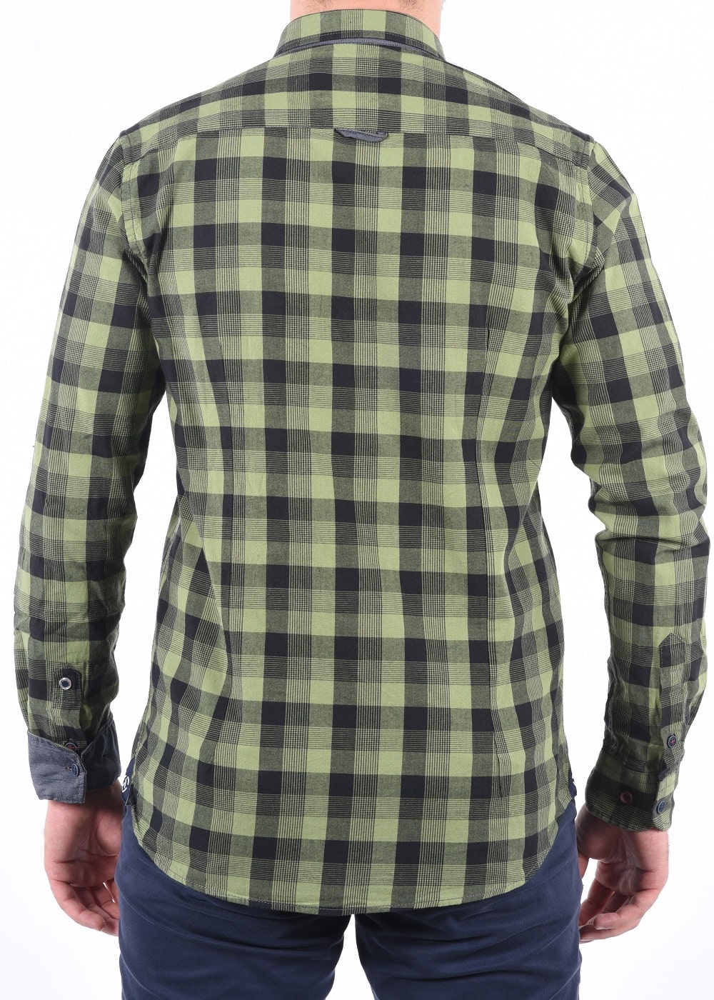 ARMA Men Shirts %100 Cotton Plaid Woven