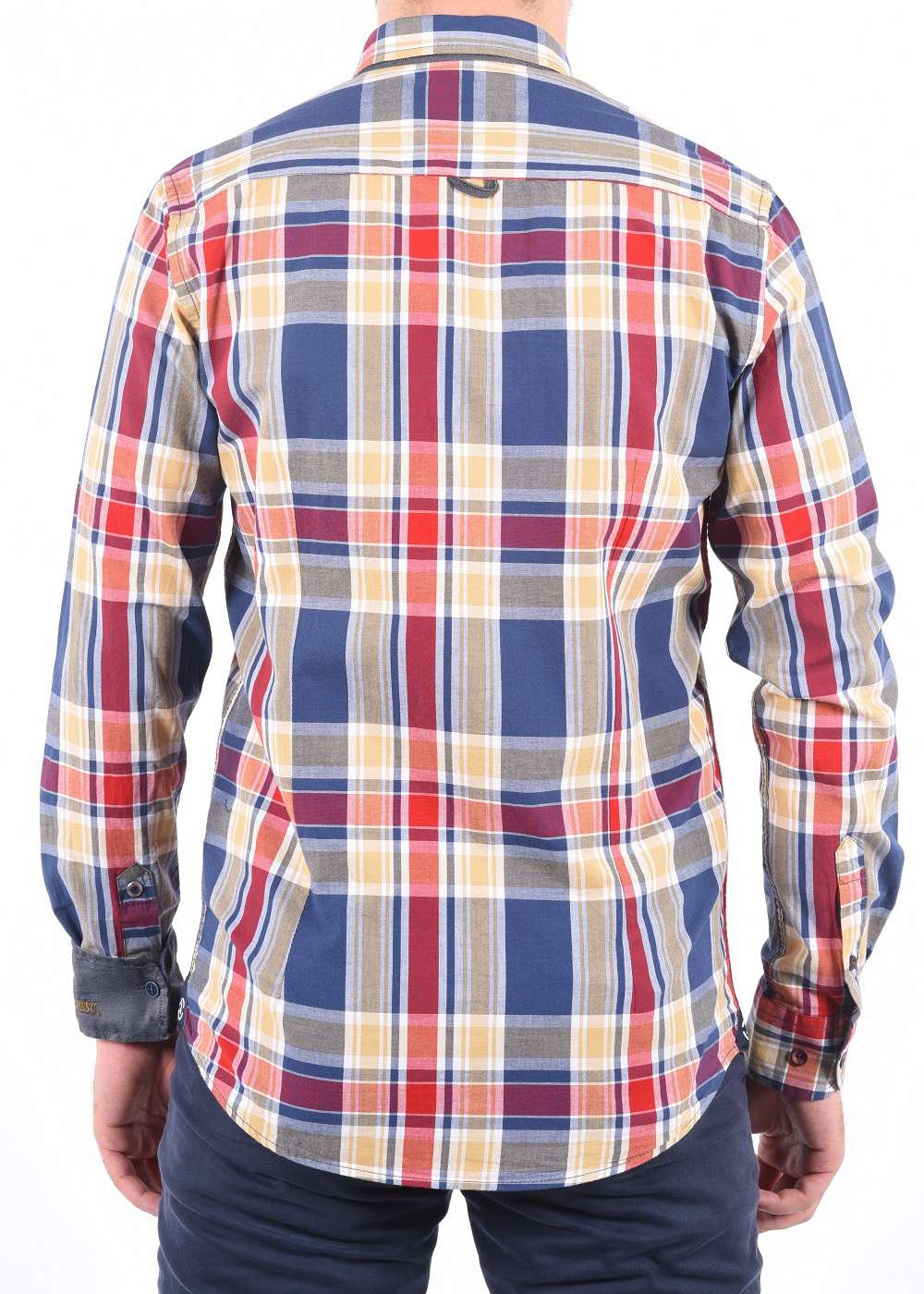 ARMA Men Shirts %100 Cotton Plaid Woven