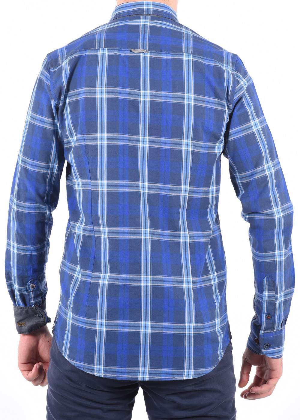 ARMA Men Shirts %100 Cotton Plaid Woven