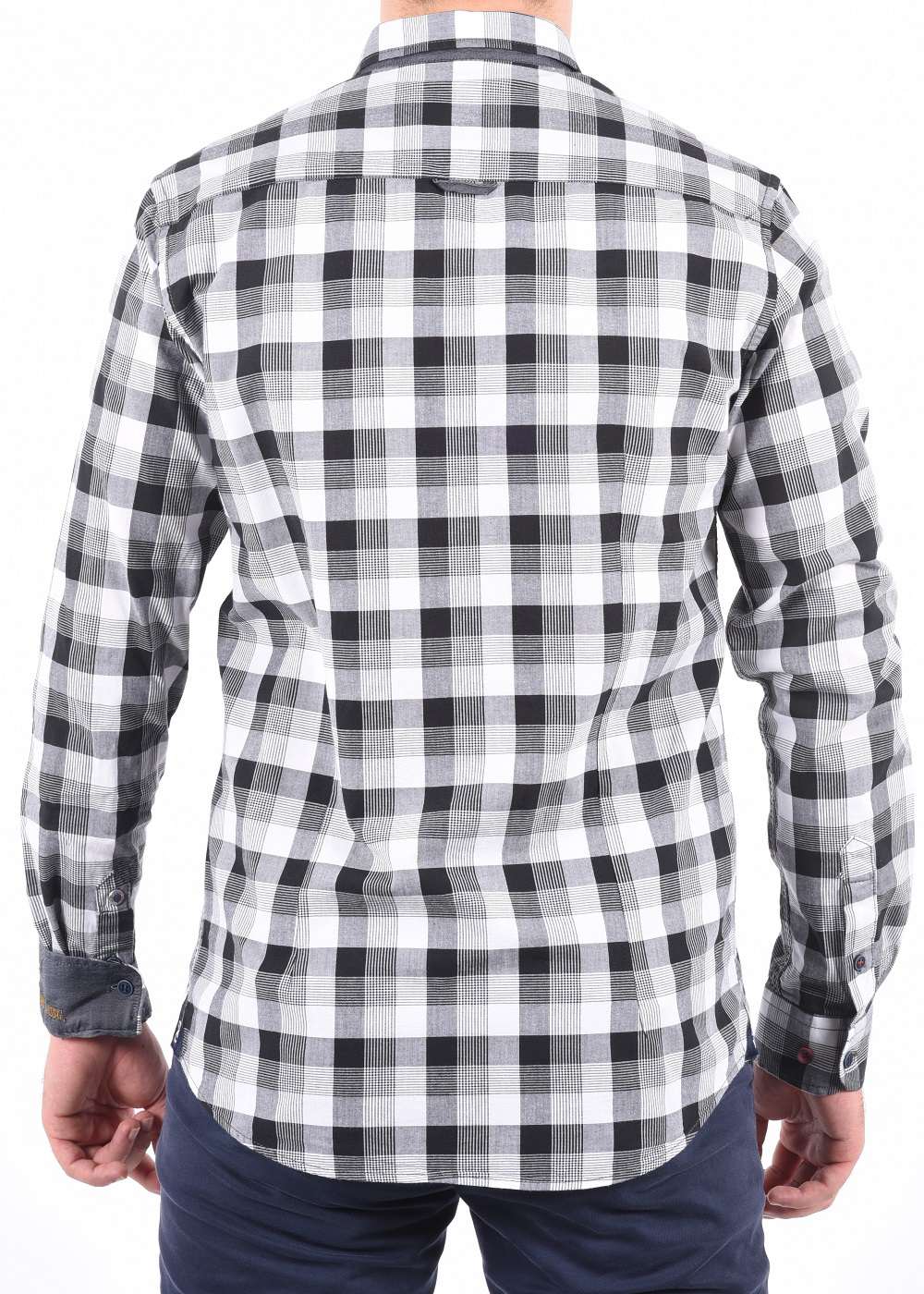 ARMA Men Shirts %100 Cotton Plaid Woven