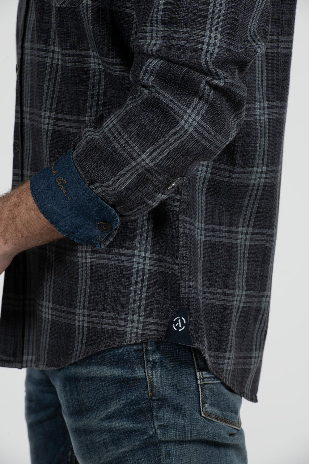 ARMA Men Shirts %100 Cotton Plaid Woven